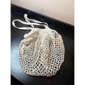Cotton string net market Shopping tote bag